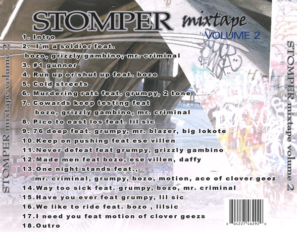 Stomper - Mixtape Volume 2 Chicano Rap
